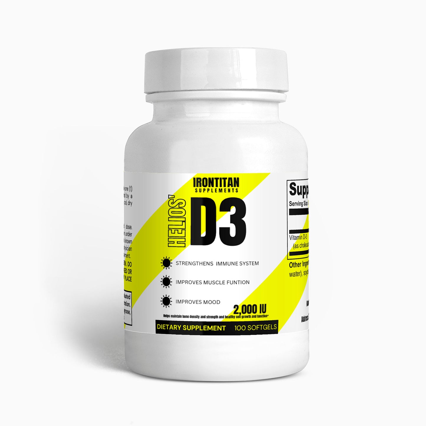 Helios' Vitamin D3 2,000 IU