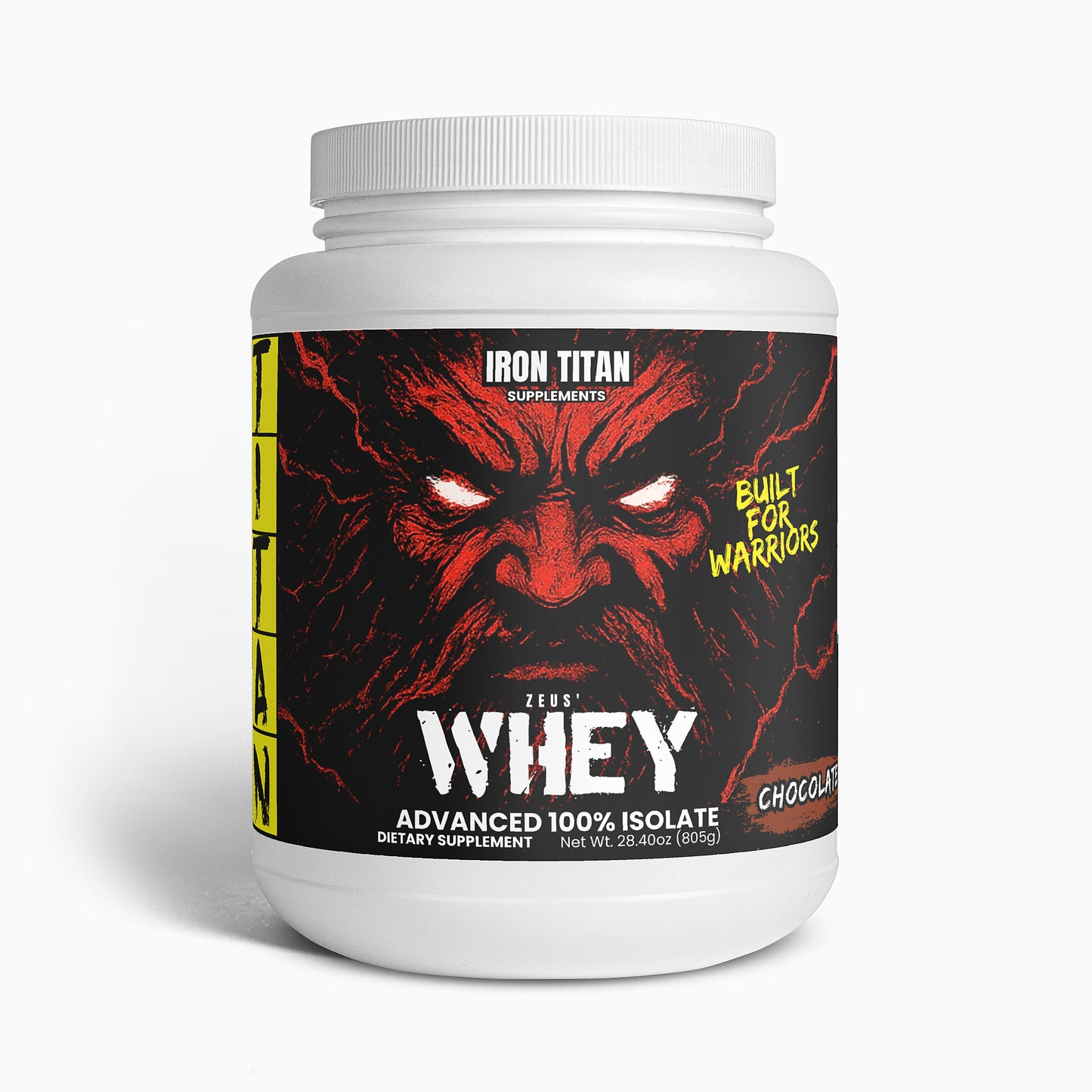 Zeus' Advanced 100% Whey Protein Isolate (Chocolate)
