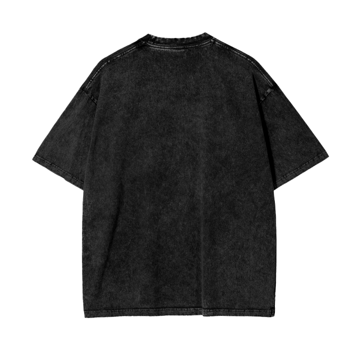 Acid Wash Oversize "We Are Titan" T-Shirt - 250 GSM