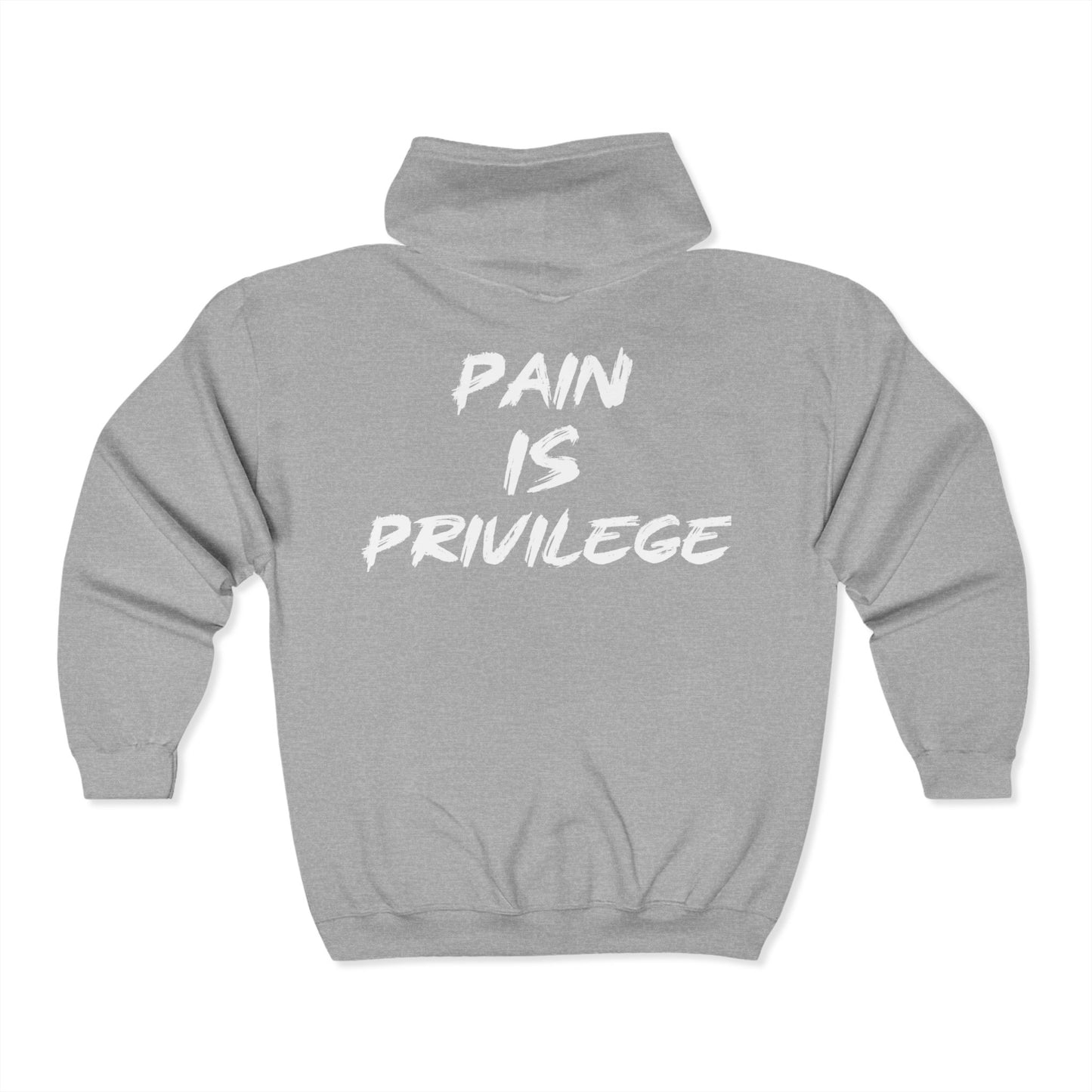 Pain Is Privilege Unisex Heavy Blend™ Full Zip Hoodie