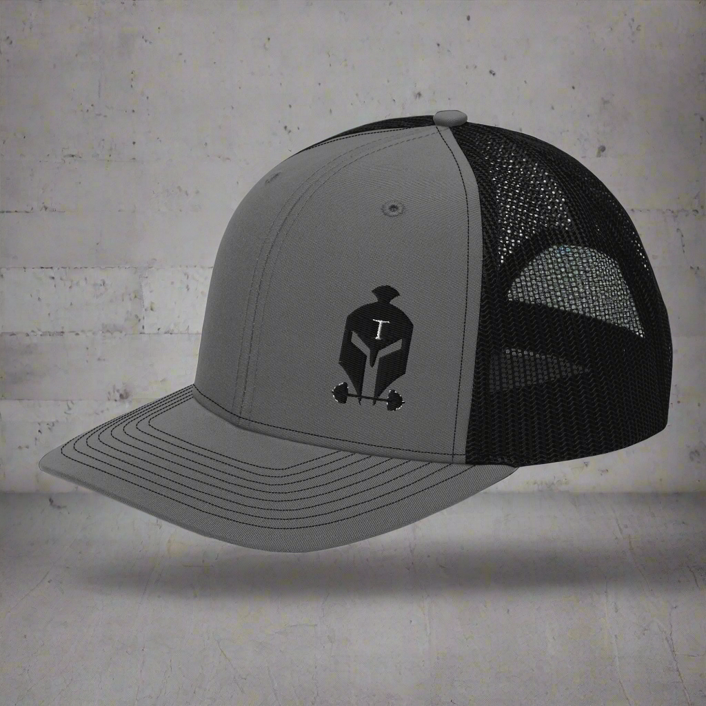 Iron Titan Charcoal/Black Richardson 112 Trucker Cap