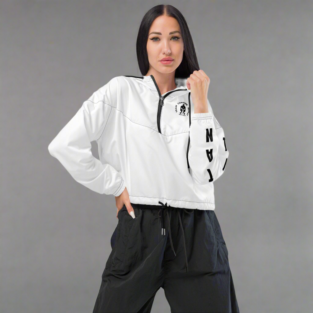 Iron Titan Cropped Windbreaker
