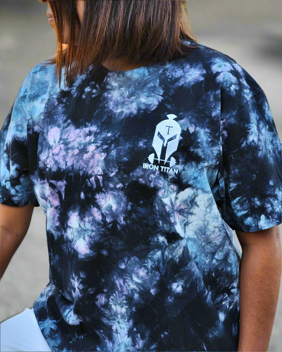 Uni-sex Oversized tie-dye t-shirt