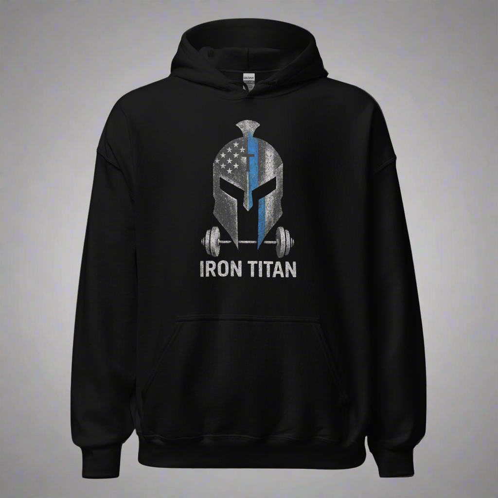 Unisex Blue Line Hoodie