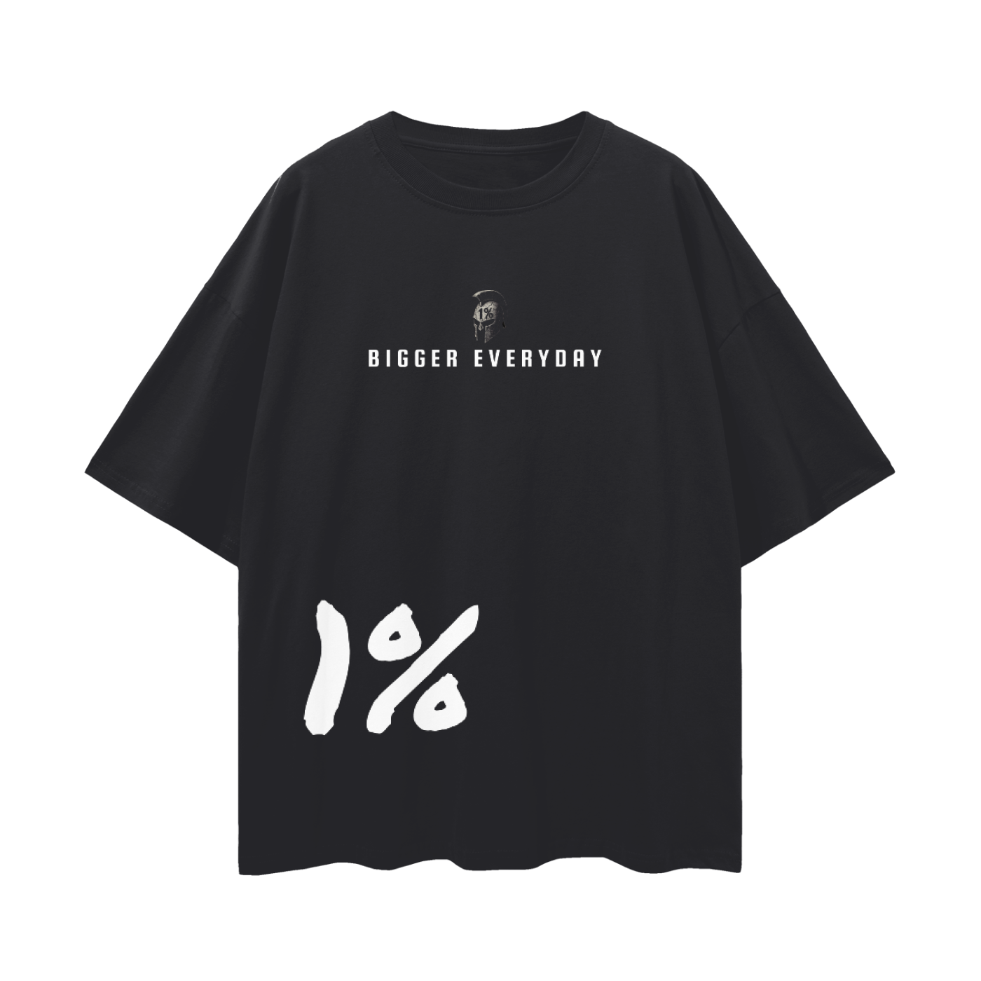 Bigger Everyday Oversize Deep Drop Shoulder Tee - 190 GSM