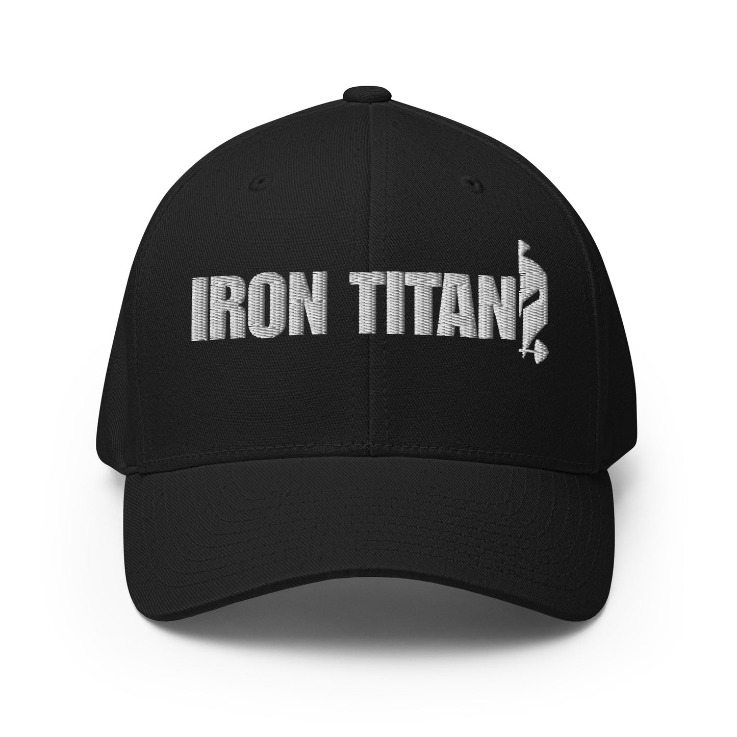 Iron Titan Hat Closed-Back Structured Cap | Flexfit 6277