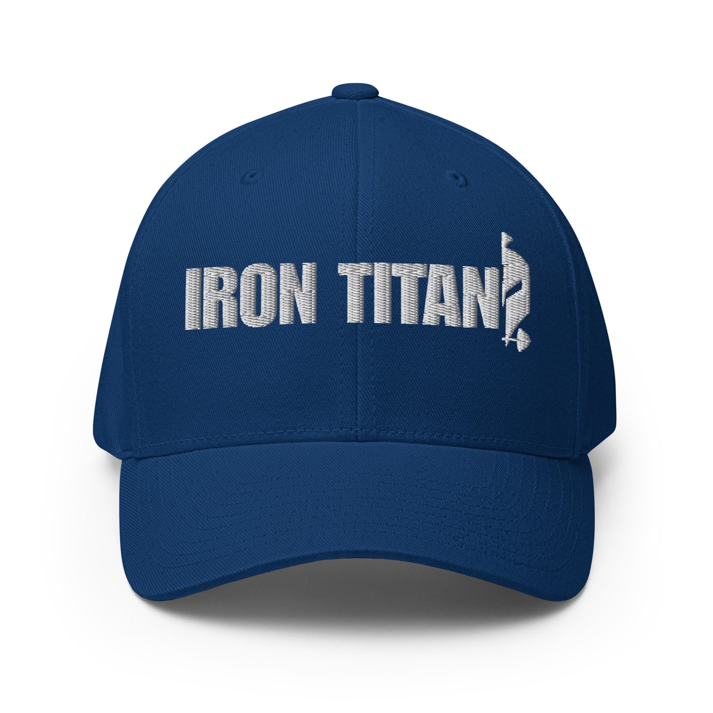 Iron Titan Hat Closed-Back Structured Cap | Flexfit 6277