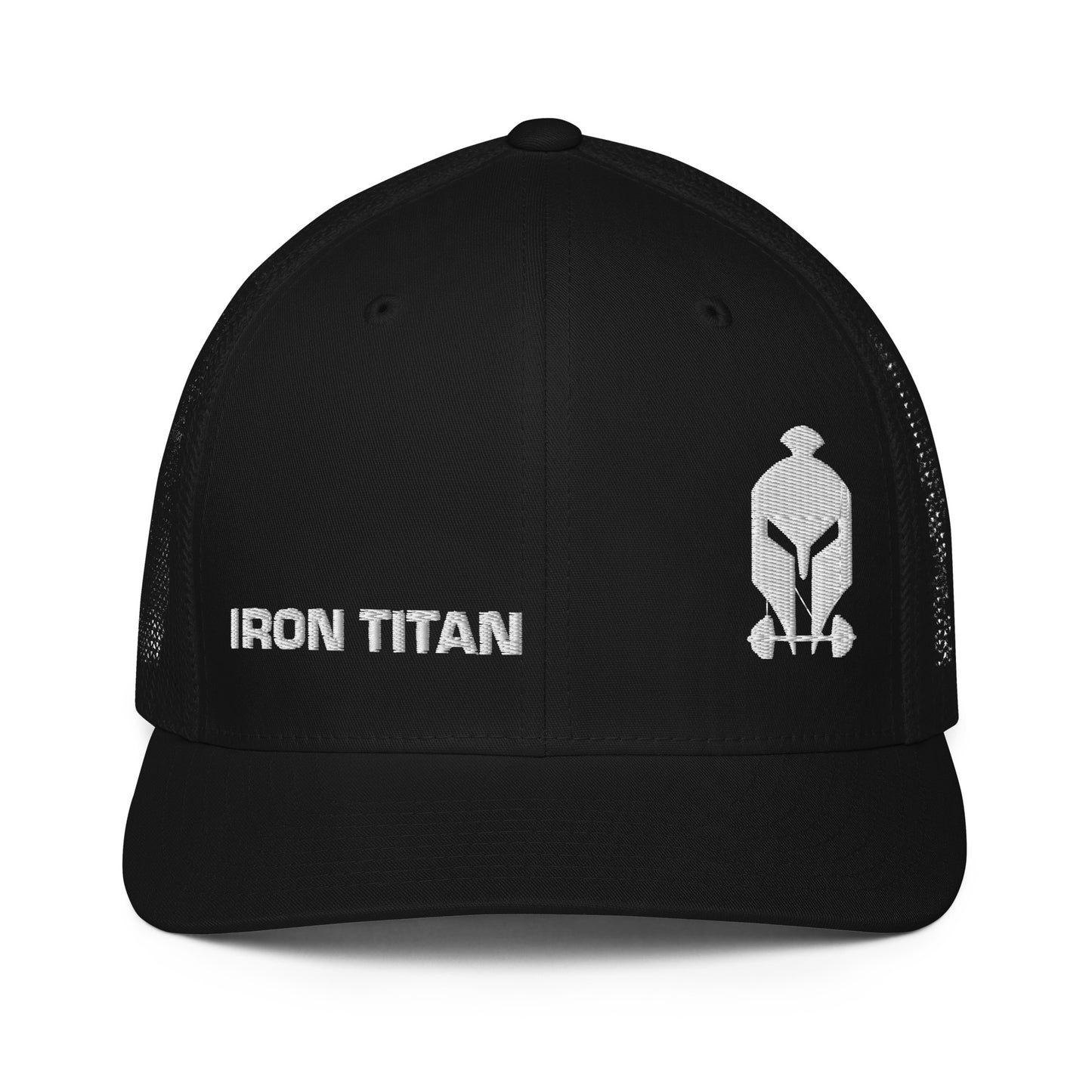Black Closed-back Trucker Cap