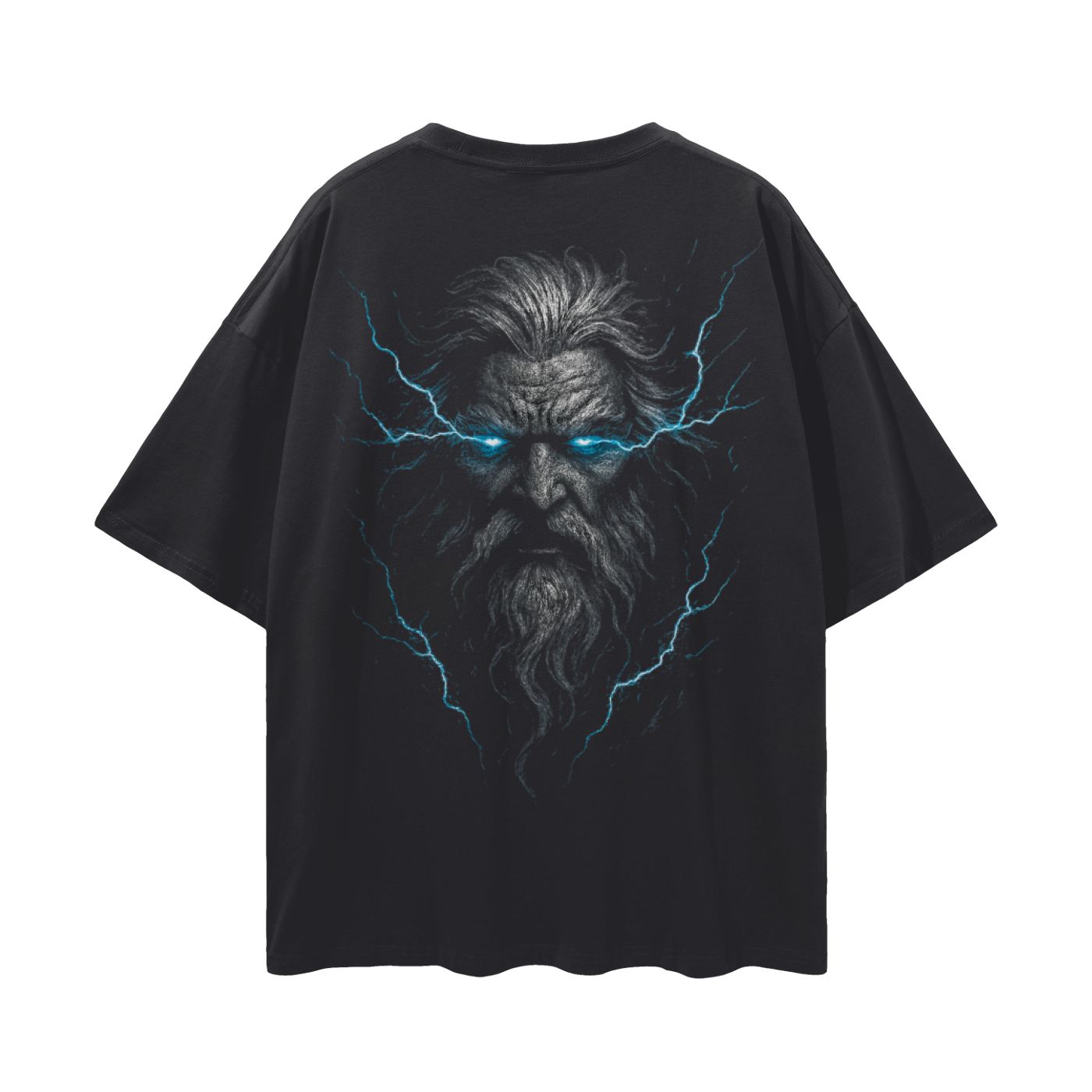 GLORY & GODS (ZEUS) Oversize Deep Drop Shoulder Tee - 190 GSM