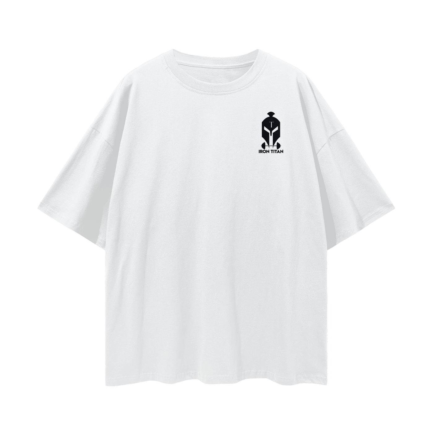Oversize "Me Vs Me" Deep Drop Shoulder Tee - 190 GSM