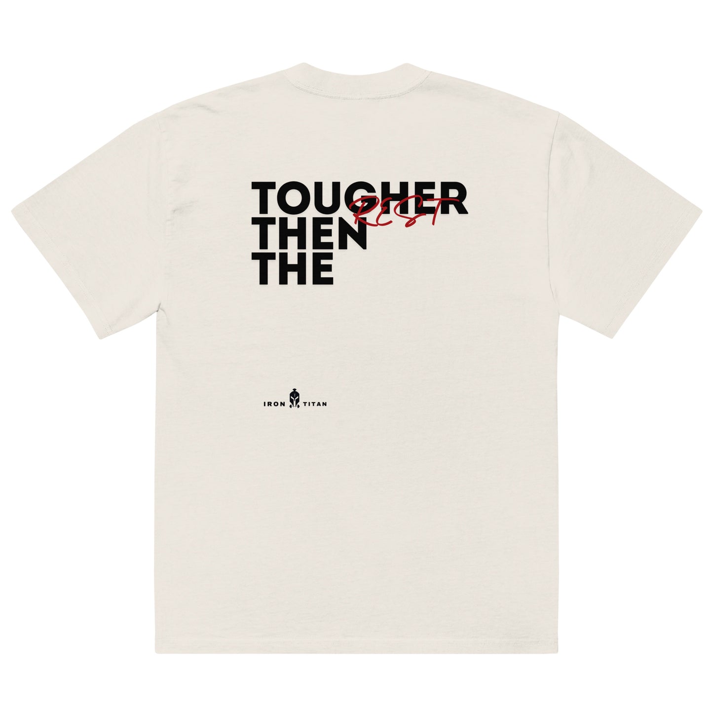 Oversized "Tougher Than The Rest" Faded T-shirt