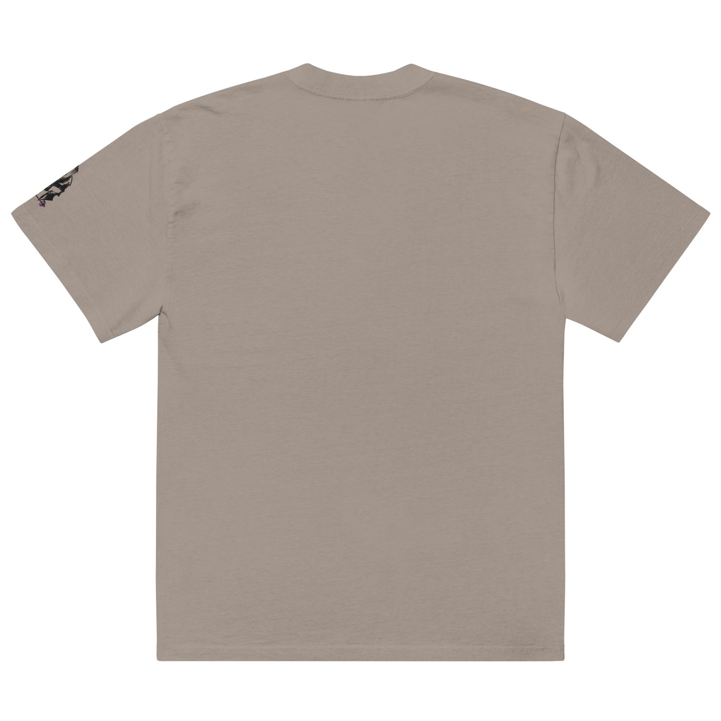 Oversized "Titan's Reign" Faded T-shirt