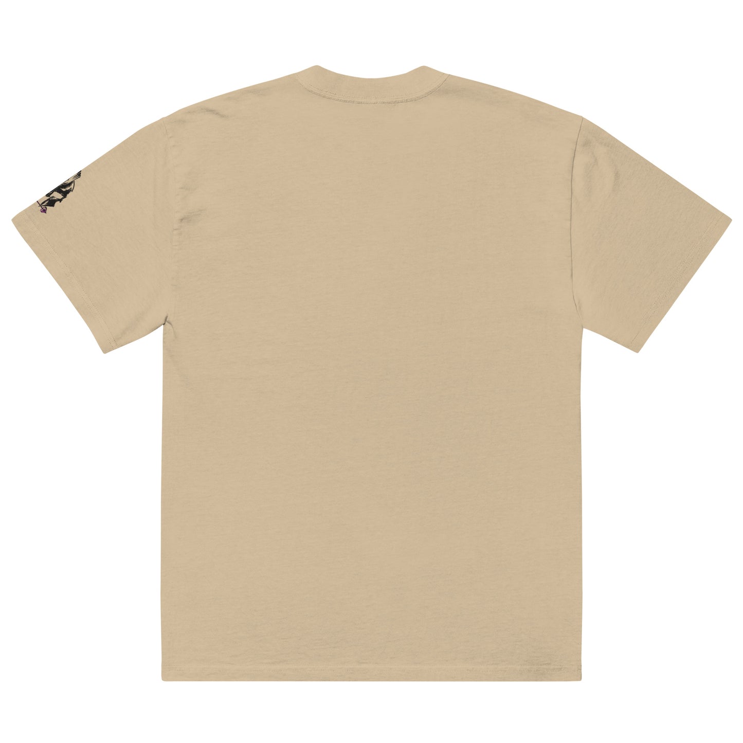 Oversized "Titan's Reign" Faded T-shirt