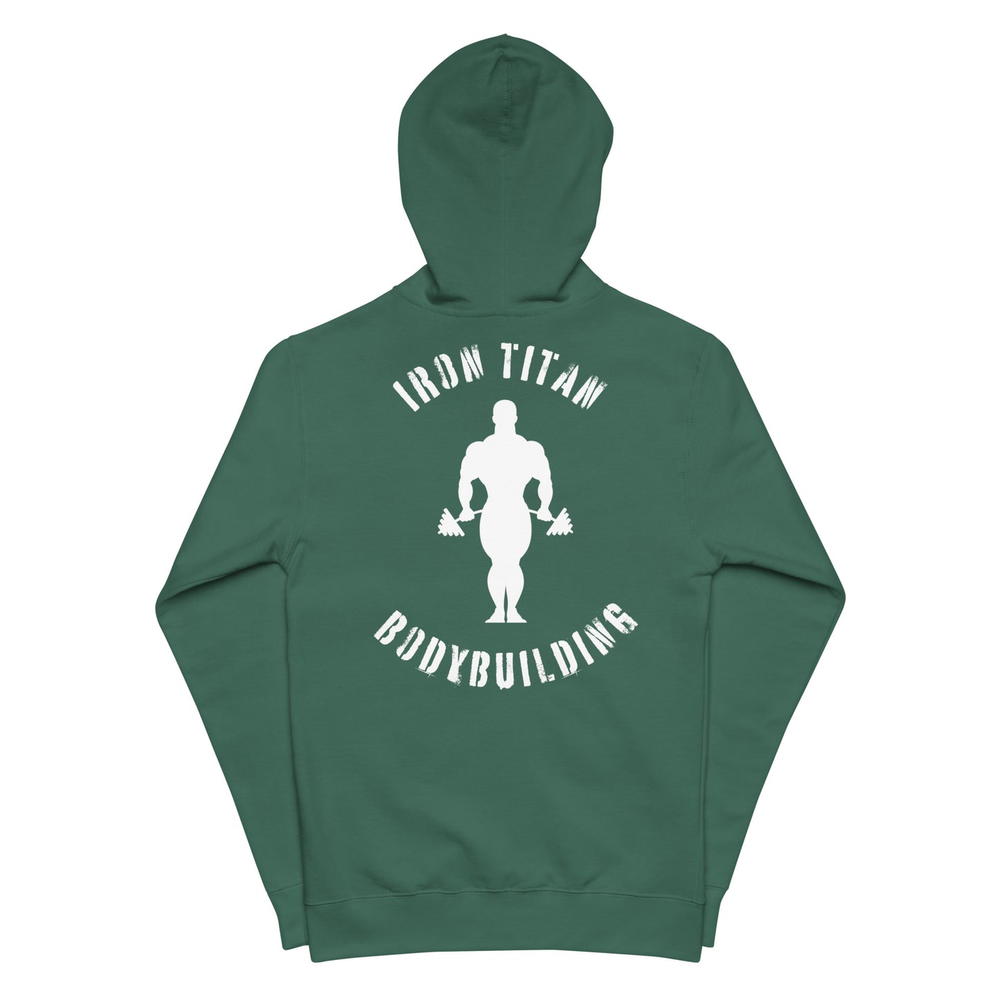 Unisex "IT Bodybuilding" Fleece Zip Up Hoodie