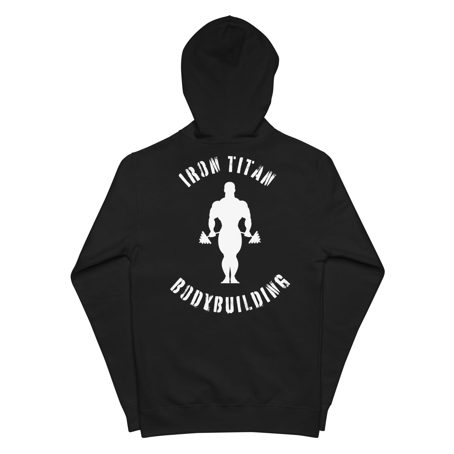 Unisex "IT Bodybuilding" Fleece Zip Up Hoodie