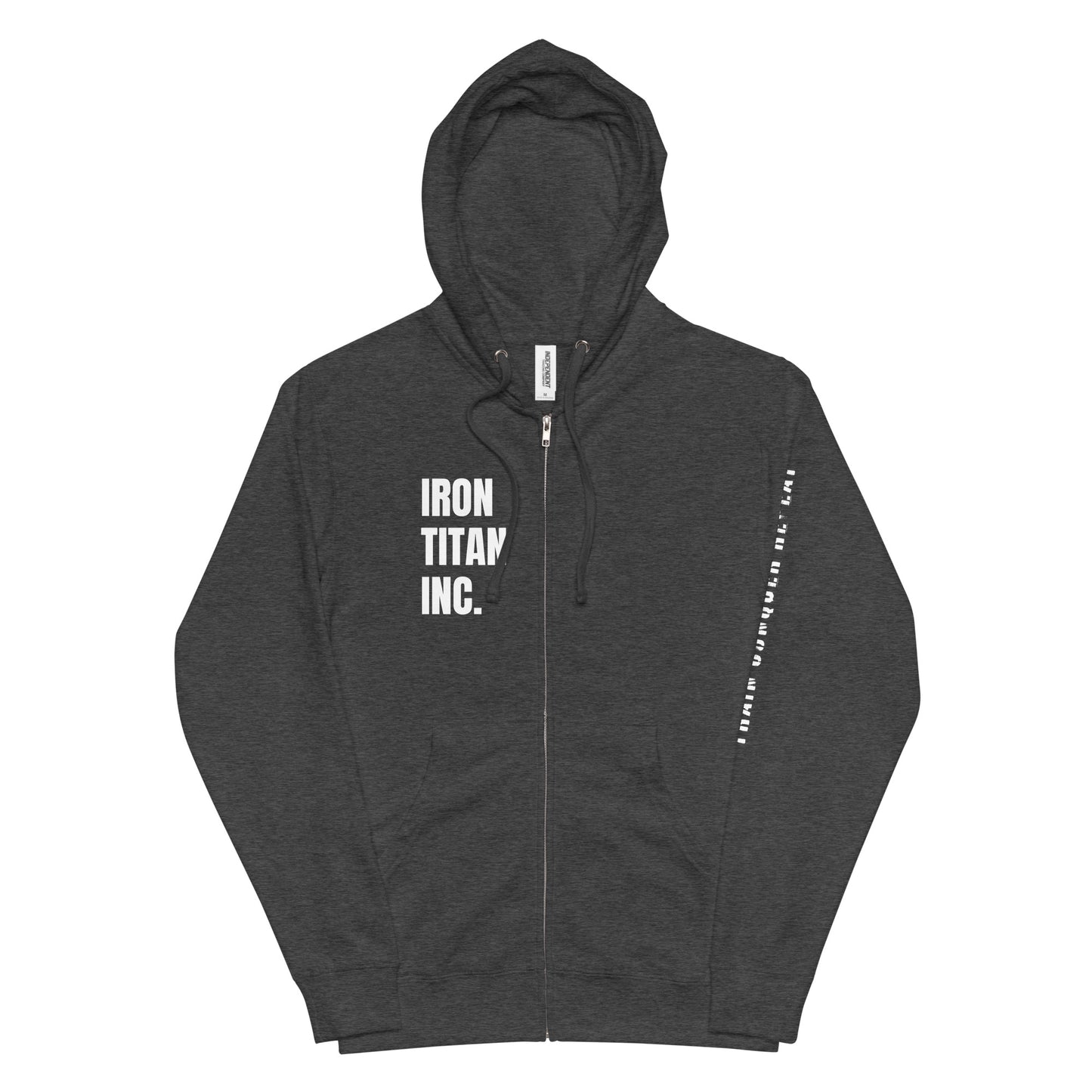 Unisex "IT Bodybuilding" Fleece Zip Up Hoodie