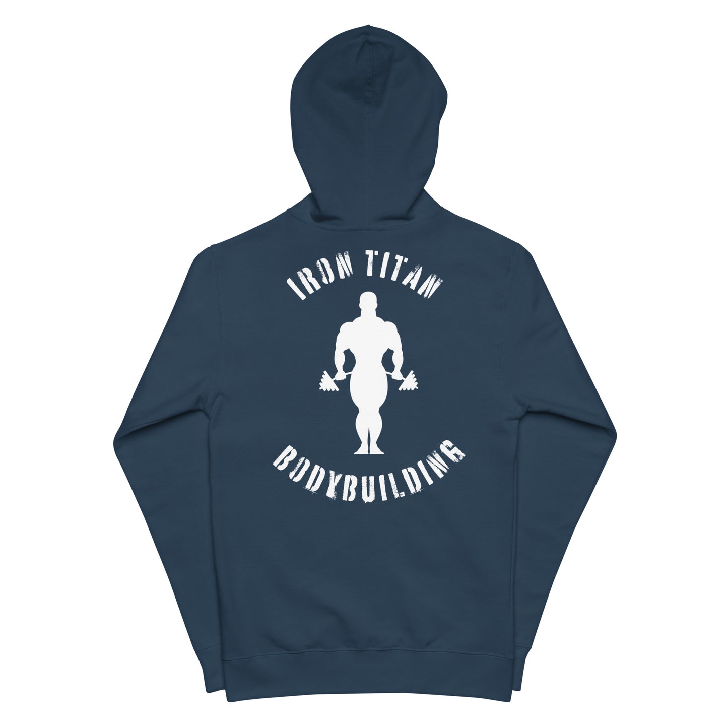 Unisex "IT Bodybuilding" Fleece Zip Up Hoodie