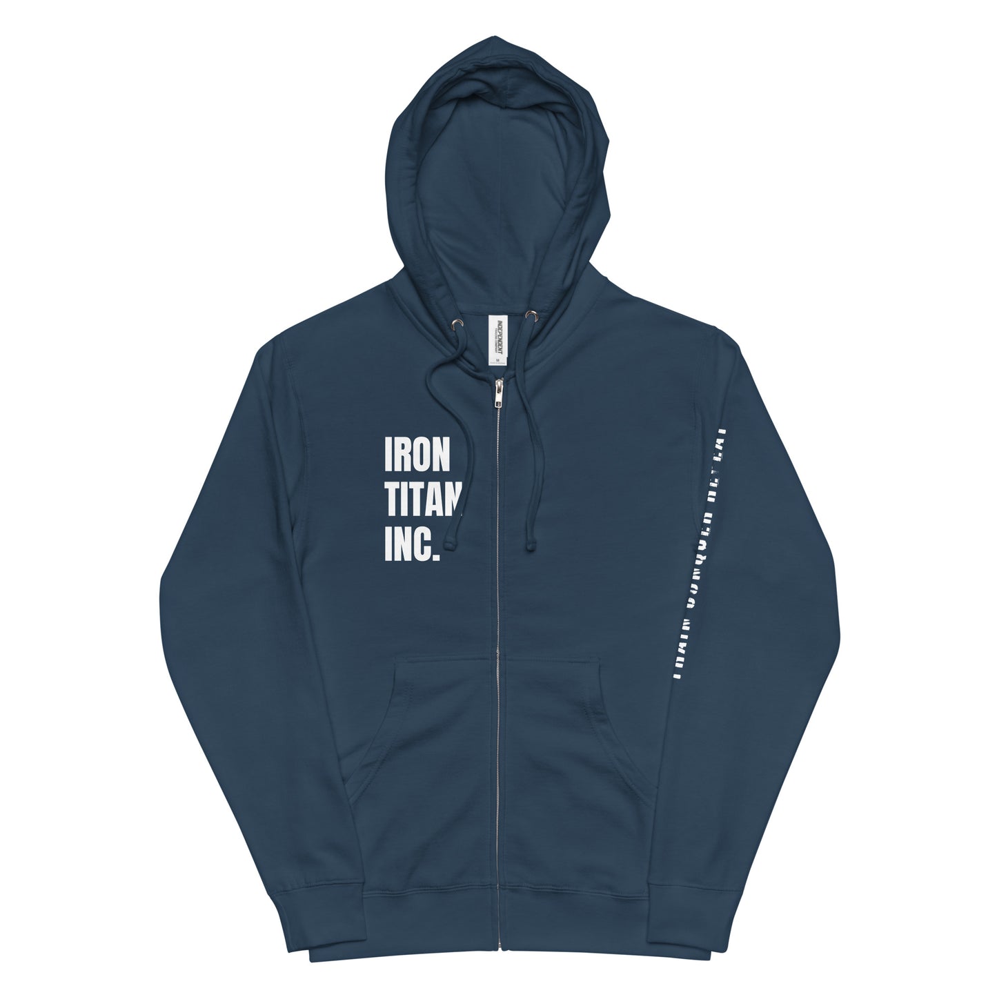 Unisex "IT Bodybuilding" Fleece Zip Up Hoodie