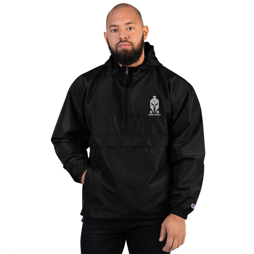 Embroidered Iron Titan/Champion Windbreaker