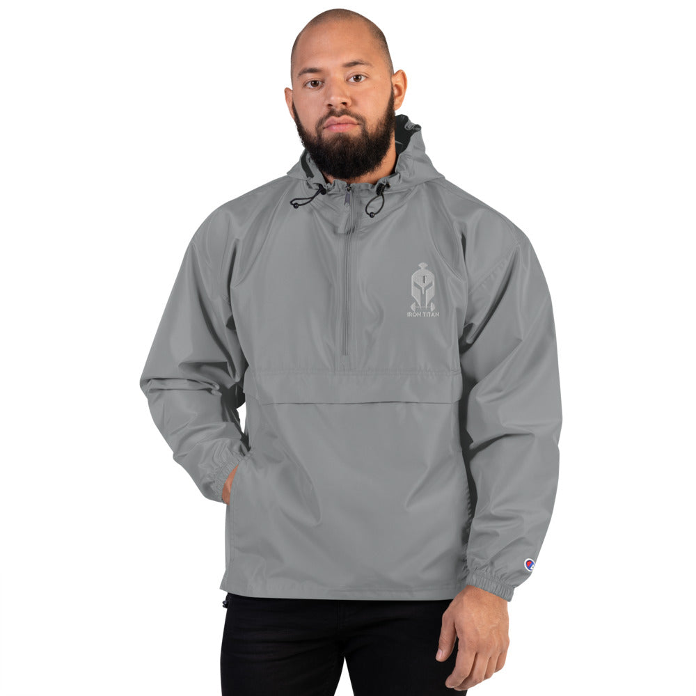 Embroidered Iron Titan/Champion Windbreaker