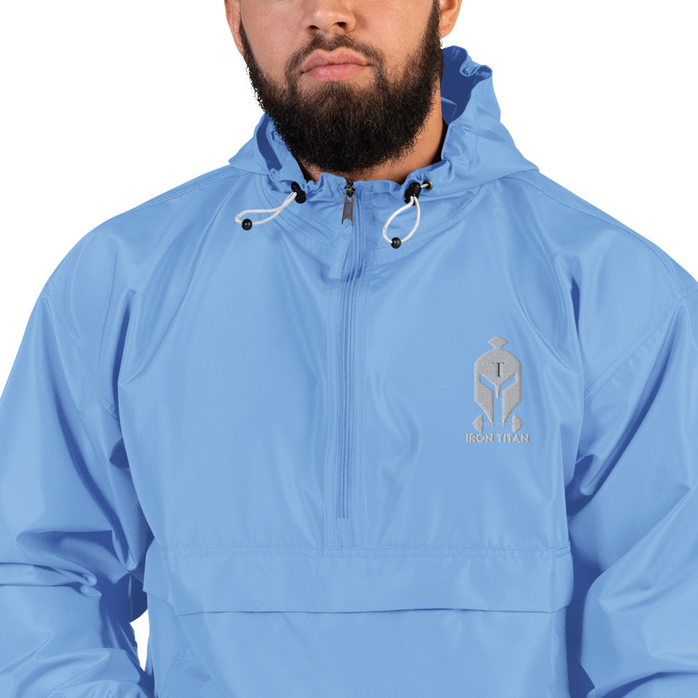 Embroidered Iron Titan/Champion Windbreaker