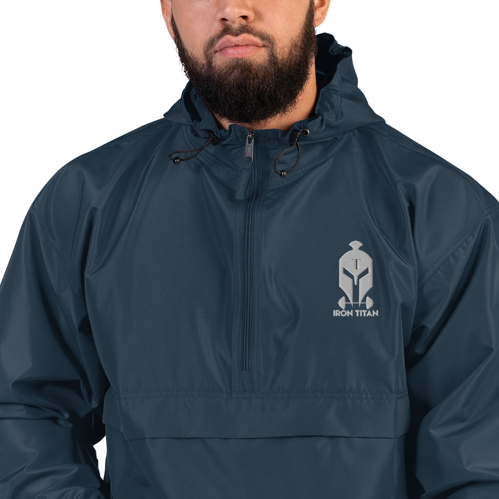 Embroidered Iron Titan/Champion Windbreaker