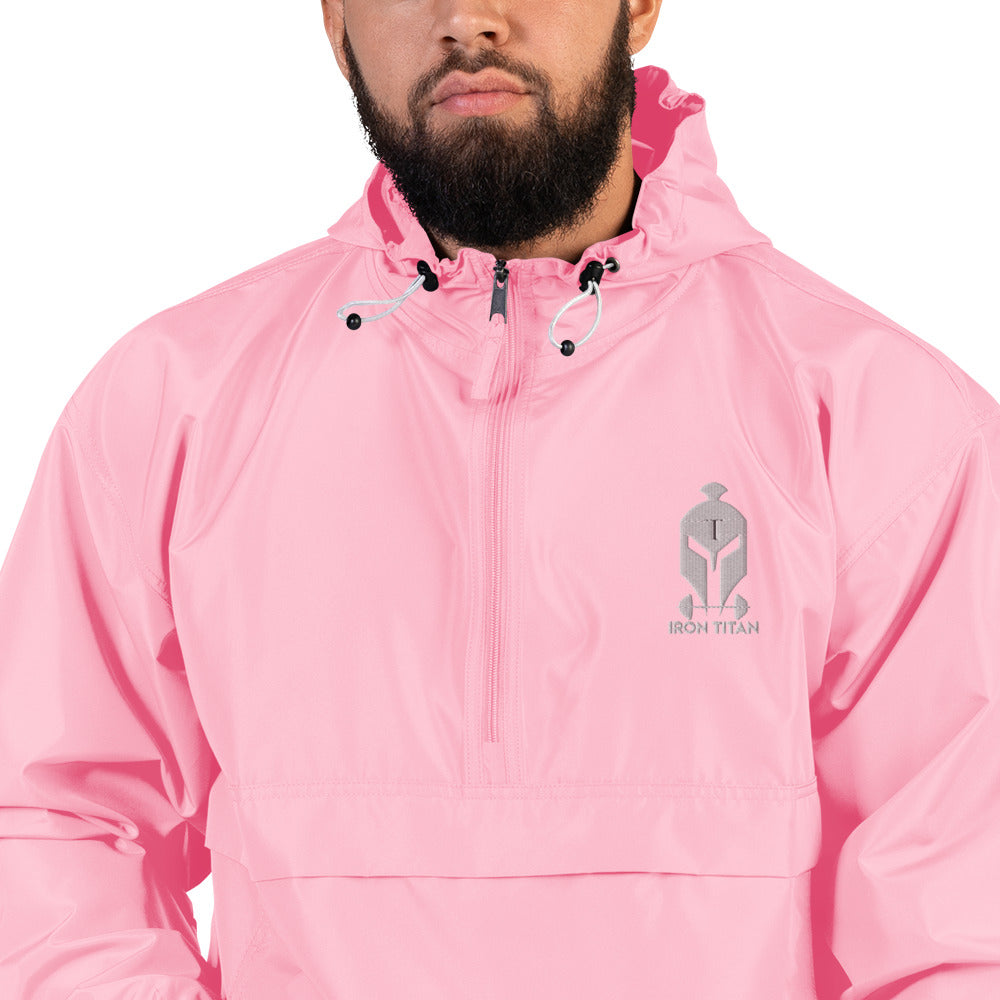 Embroidered Iron Titan/Champion Windbreaker