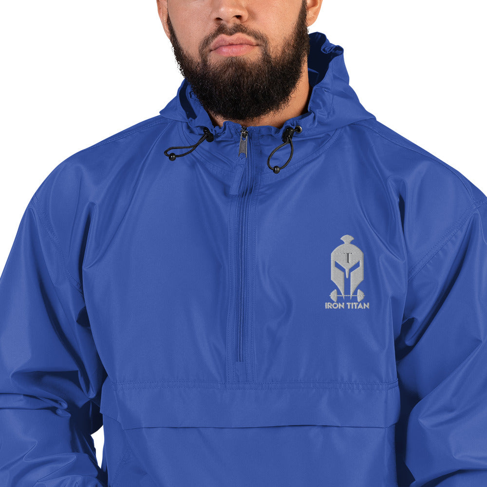 Embroidered Iron Titan/Champion Windbreaker