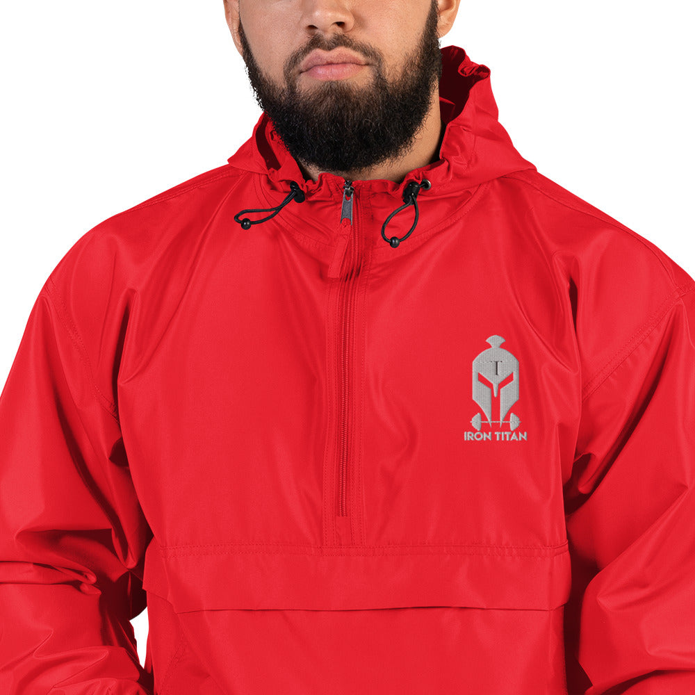 Embroidered Iron Titan/Champion Windbreaker