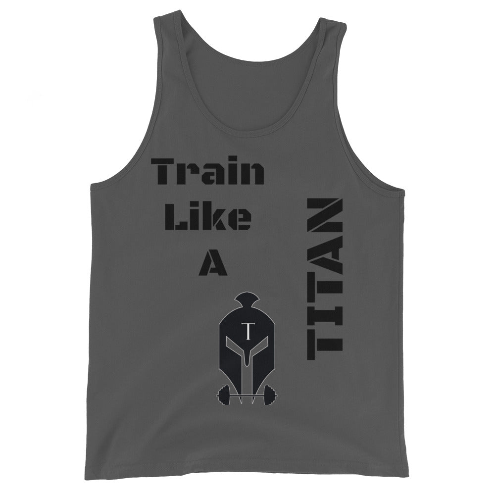 Unisex "Train Like A Titan" Tank Top