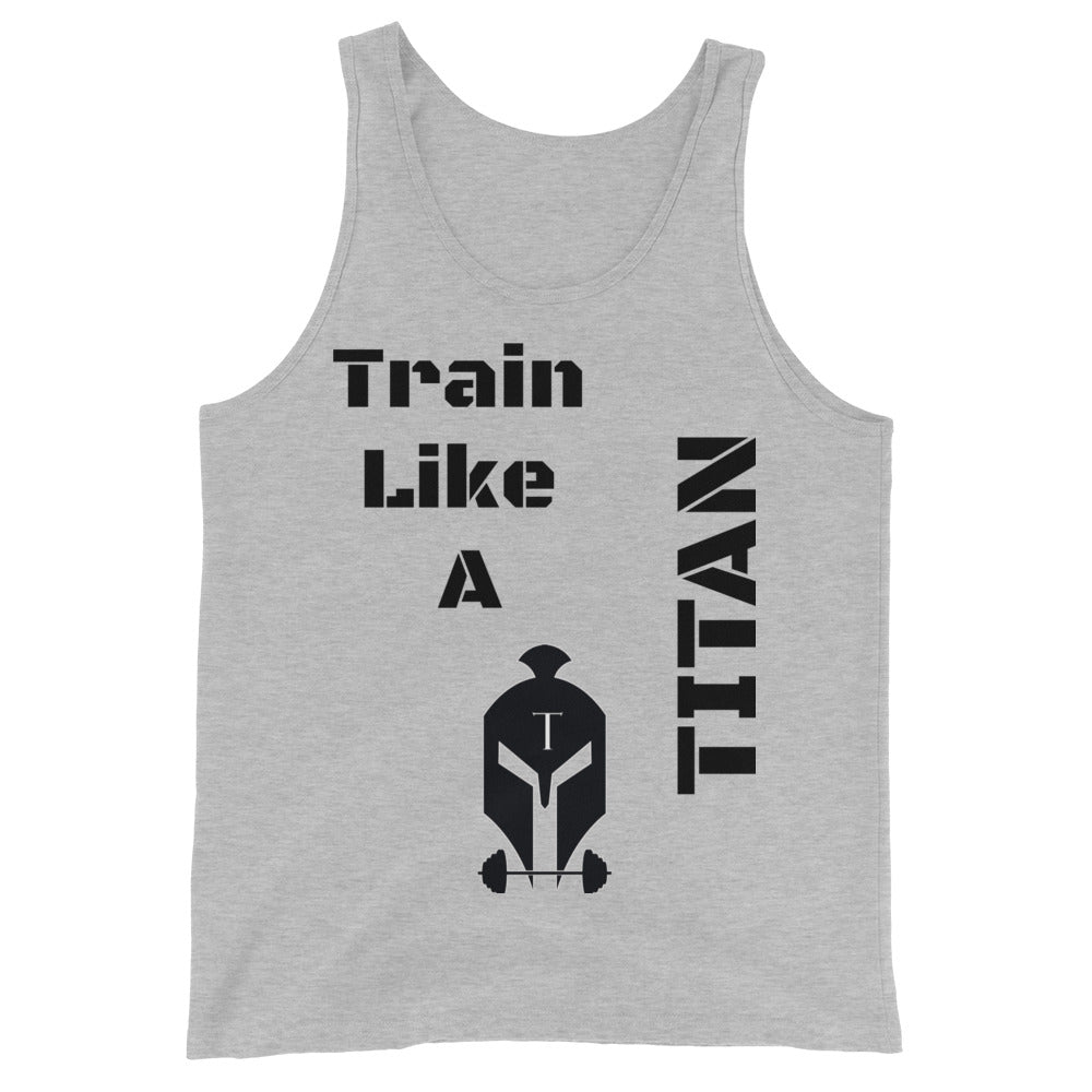 Unisex "Train Like A Titan" Tank Top
