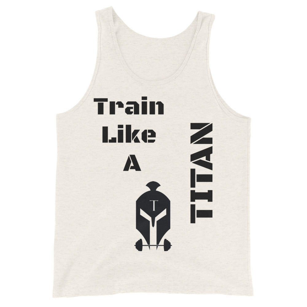 Unisex "Train Like A Titan" Tank Top
