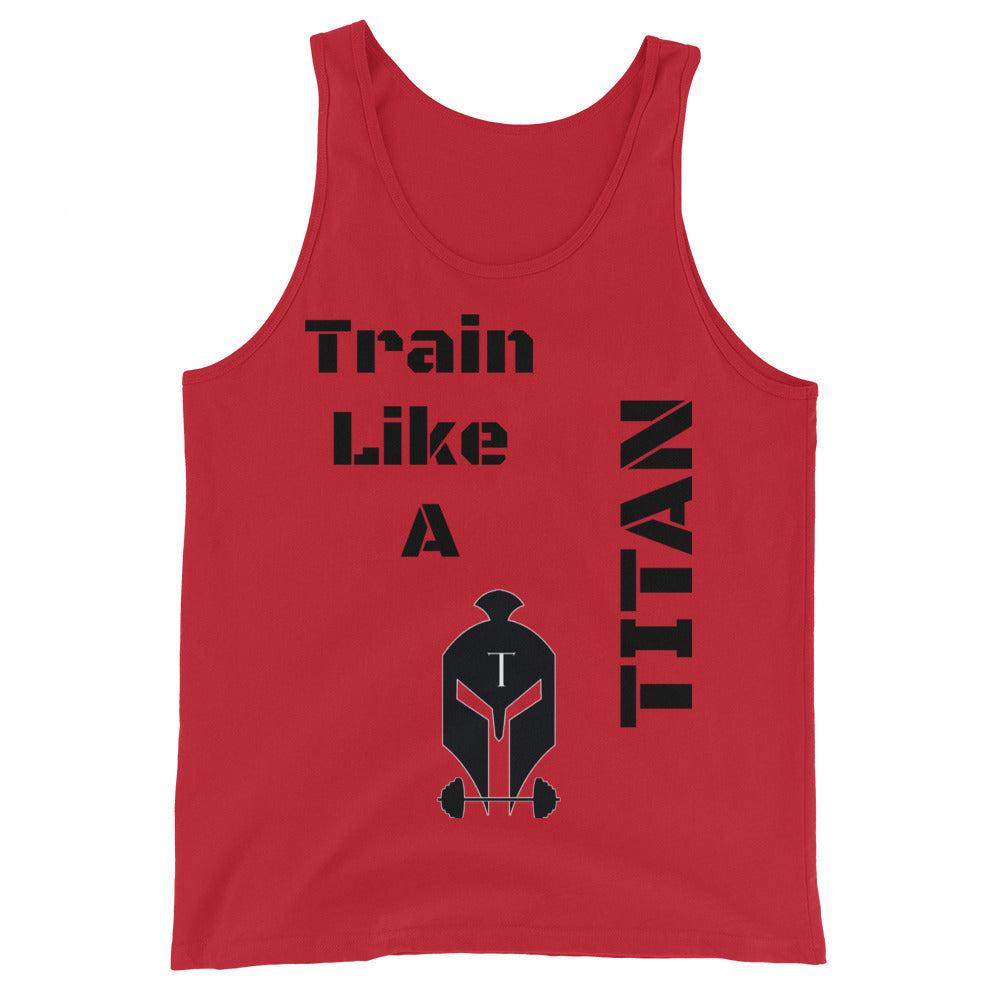Unisex "Train Like A Titan" Tank Top