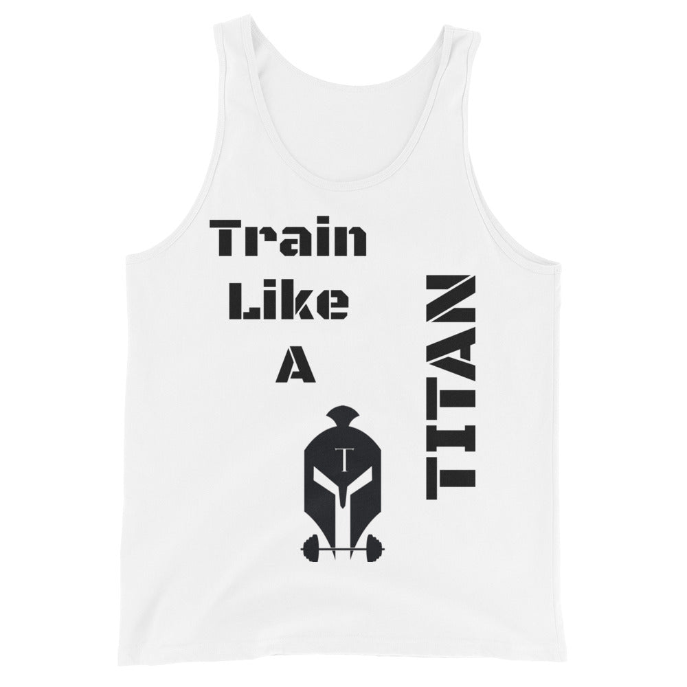 Unisex "Train Like A Titan" Tank Top