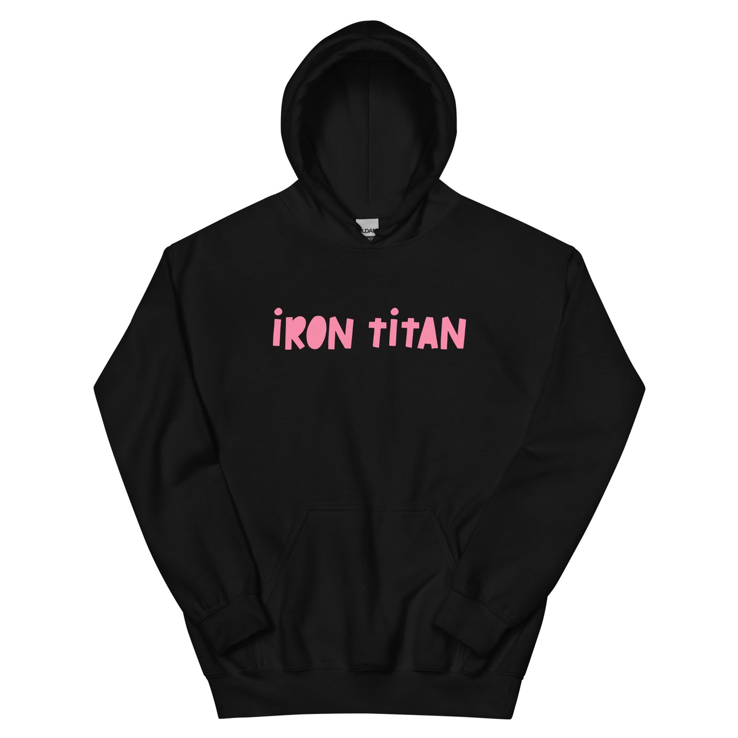 Women's Pink Letter Hoodie