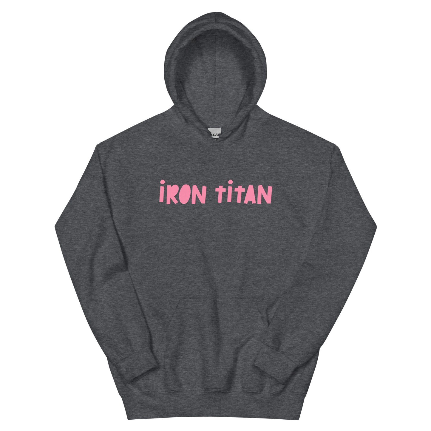 Women's Pink Letter Hoodie