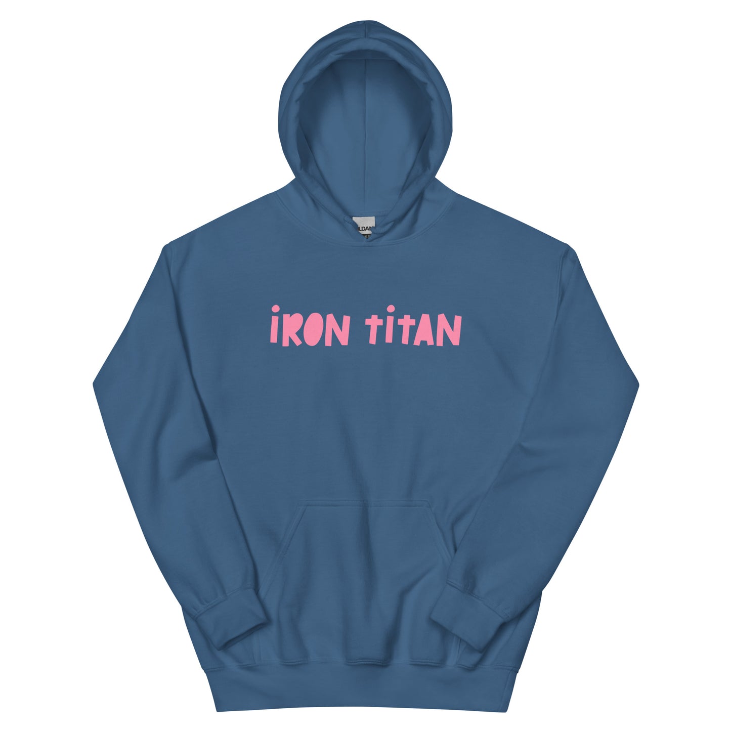 Women's Pink Letter Hoodie