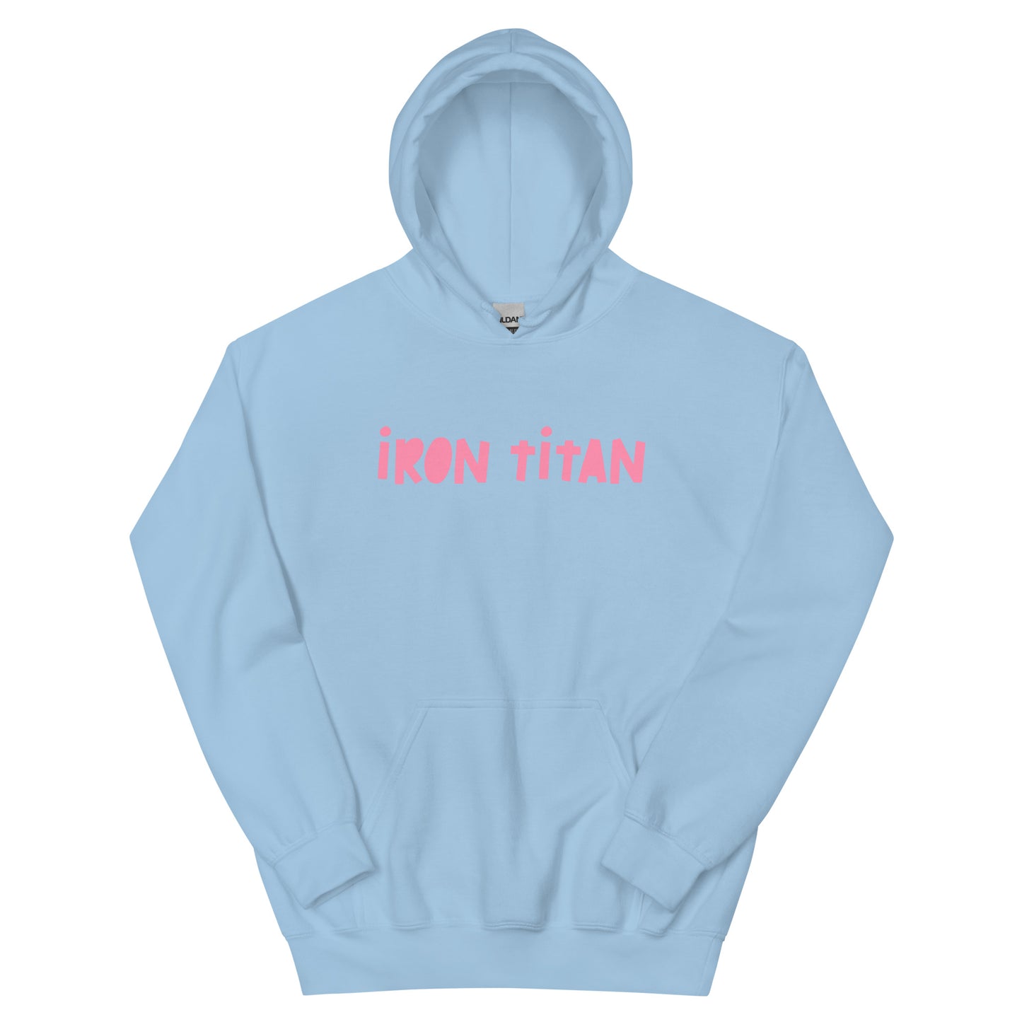 Women's Pink Letter Hoodie