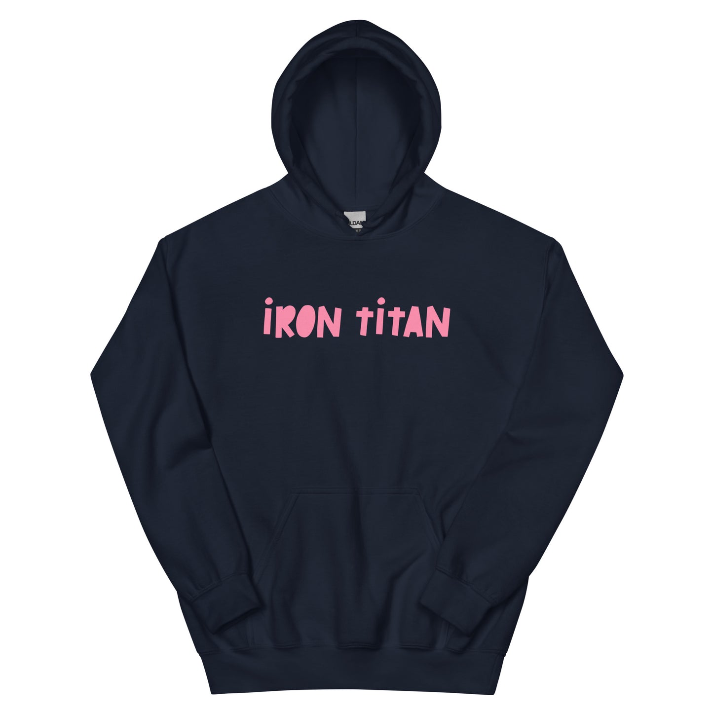 Women's Pink Letter Hoodie