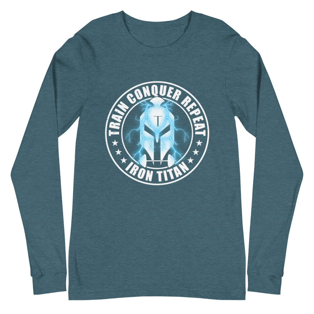 Unisex Iron Titan Electric Long Sleeve Tee