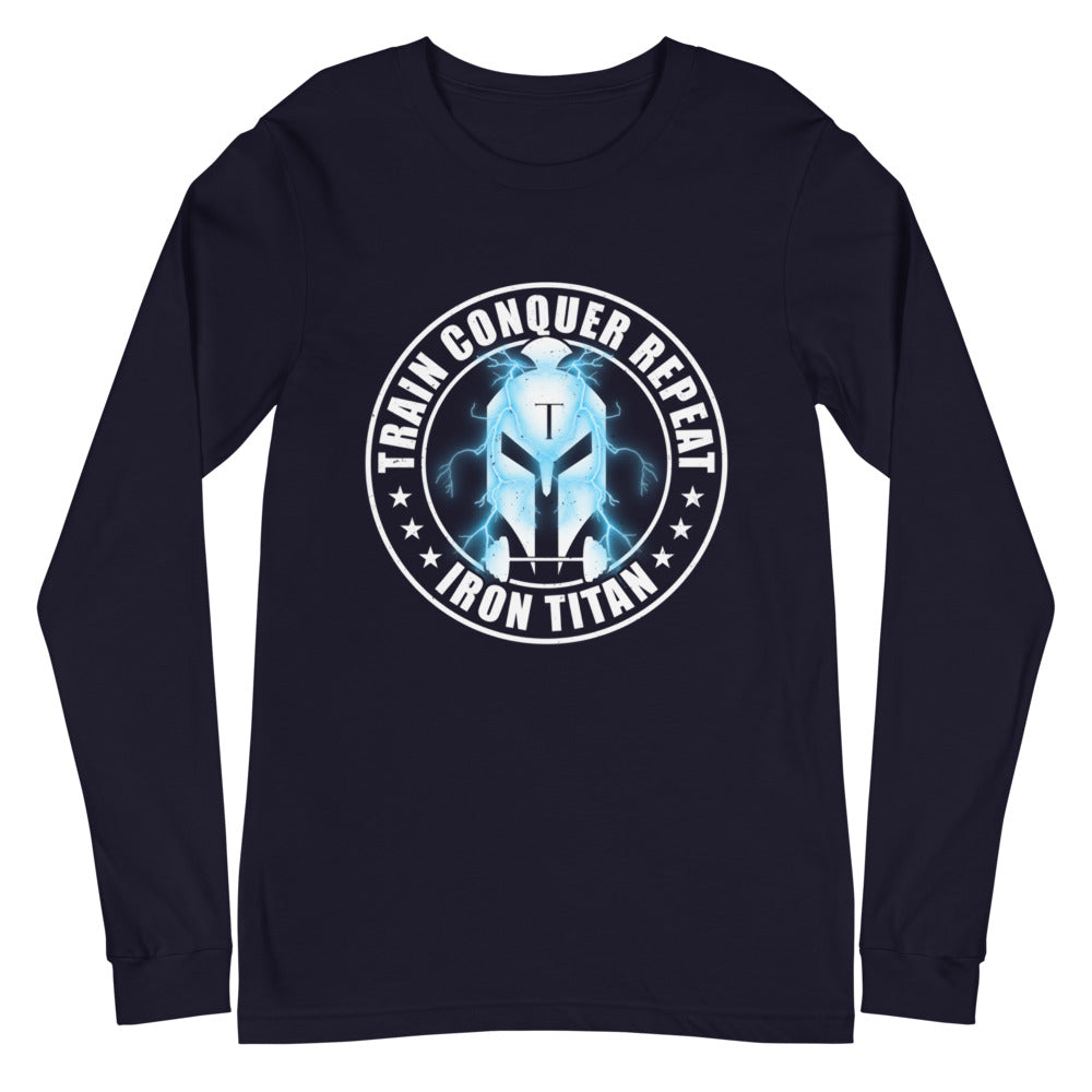 Unisex Iron Titan Electric Long Sleeve Tee
