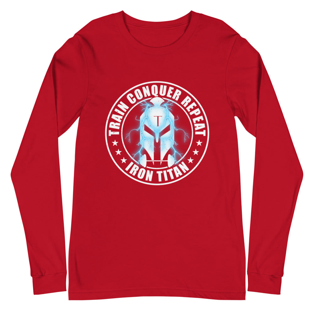 Unisex Iron Titan Electric Long Sleeve Tee