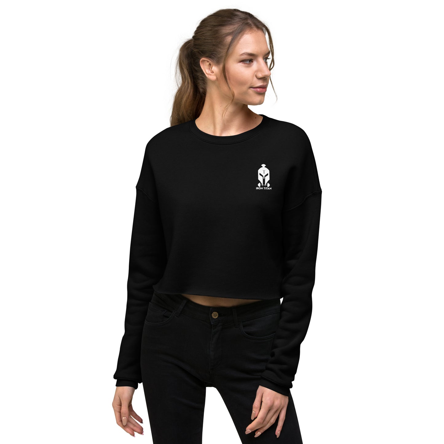 Iron Titan Crop Sweatshirt