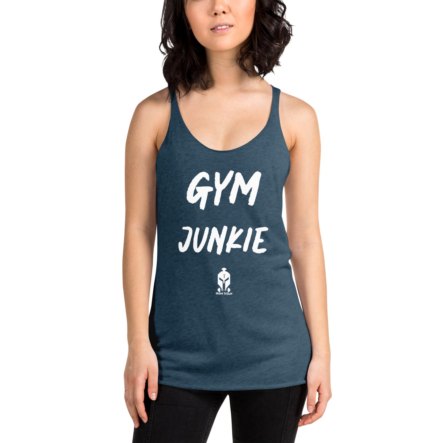 Women's GYM JUNKIE Racerback Tank