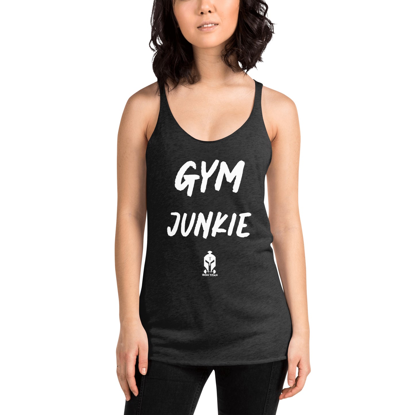 Women's GYM JUNKIE Racerback Tank