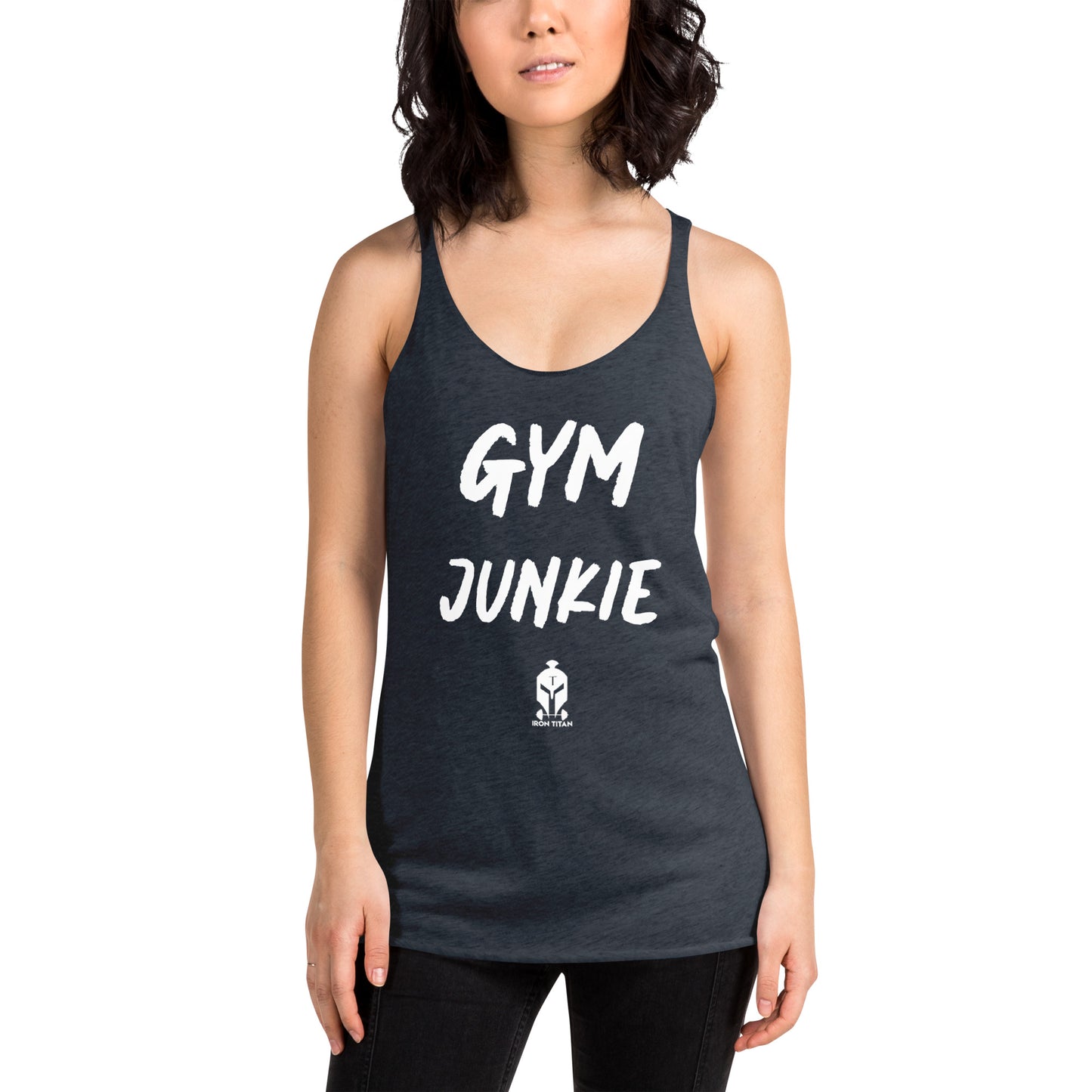 Women's GYM JUNKIE Racerback Tank
