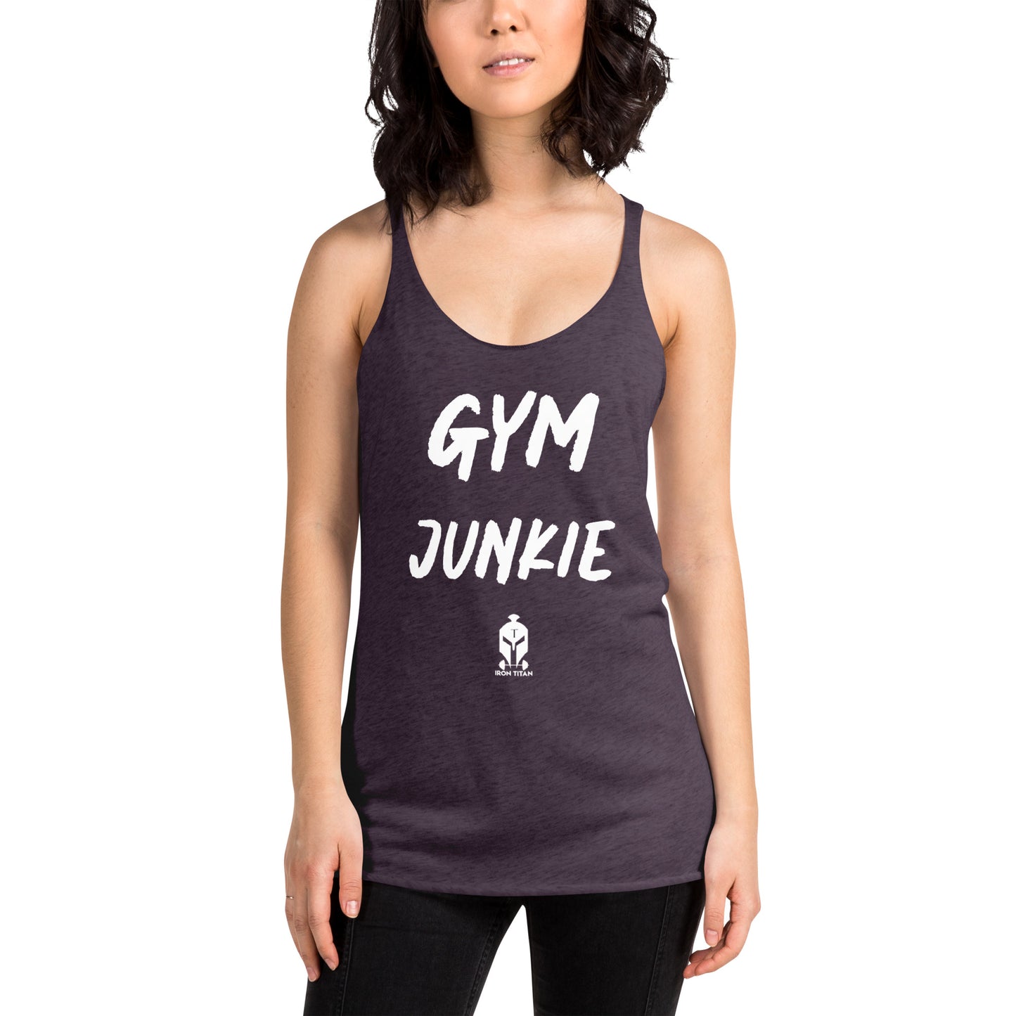 Women's GYM JUNKIE Racerback Tank