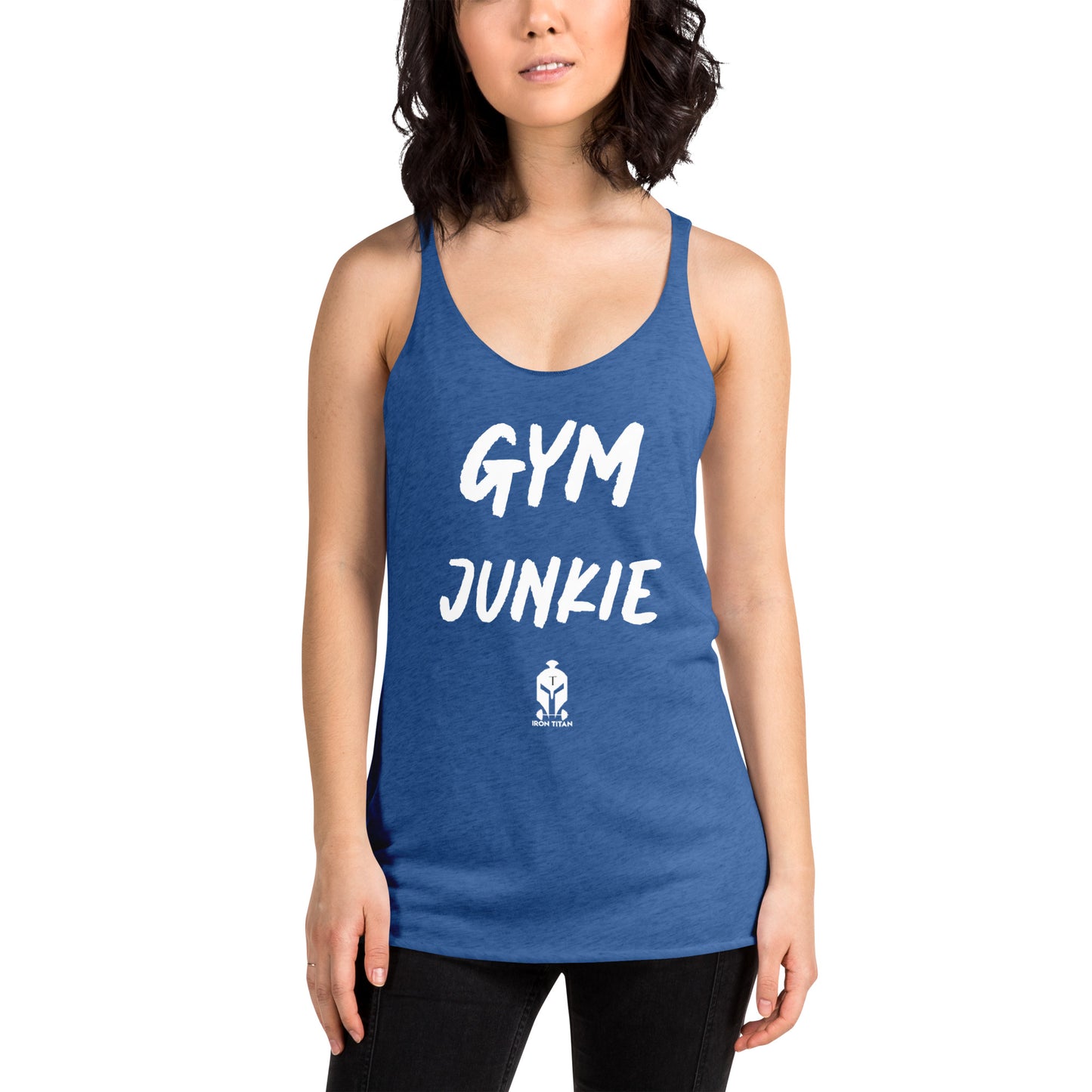 Women's GYM JUNKIE Racerback Tank