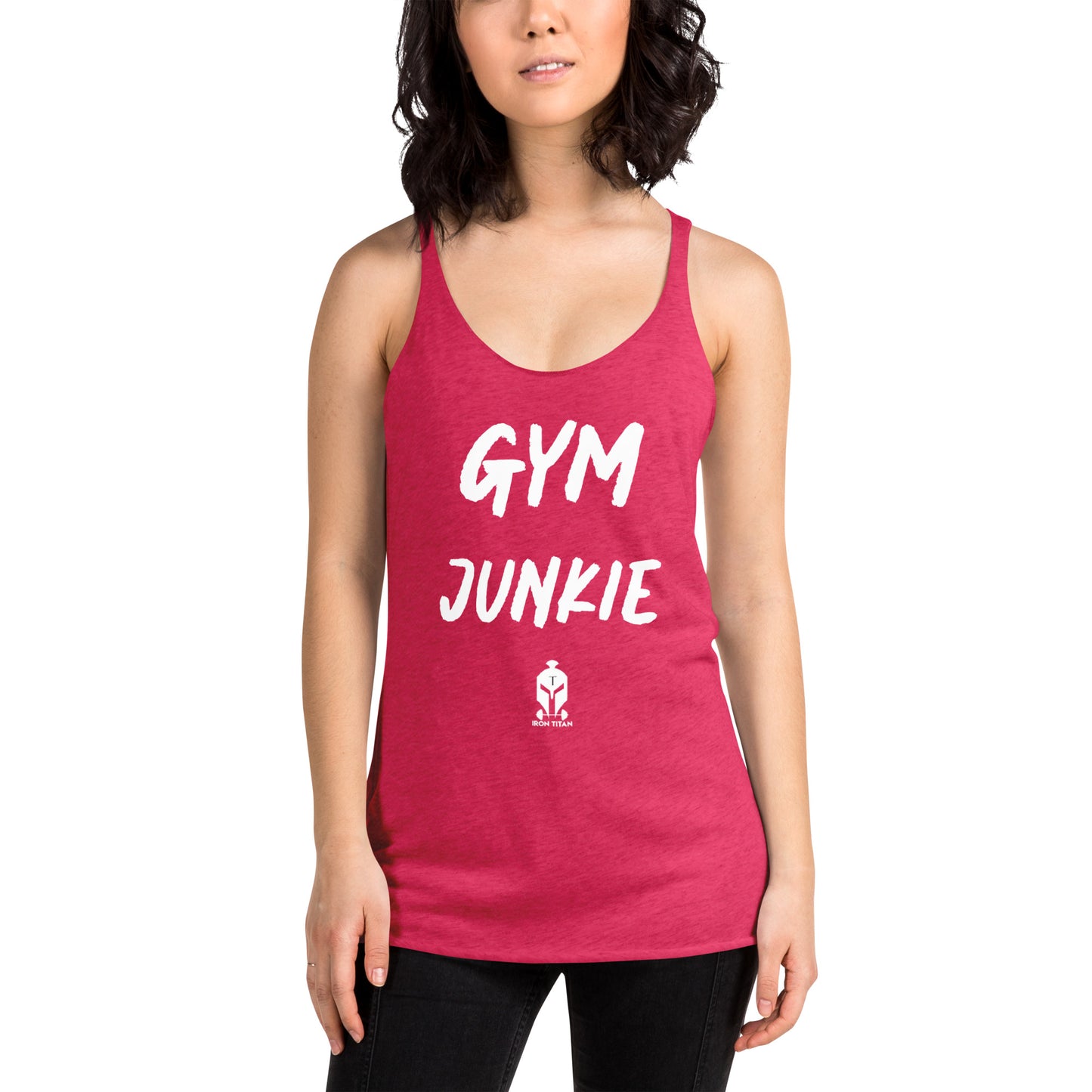 Women's GYM JUNKIE Racerback Tank