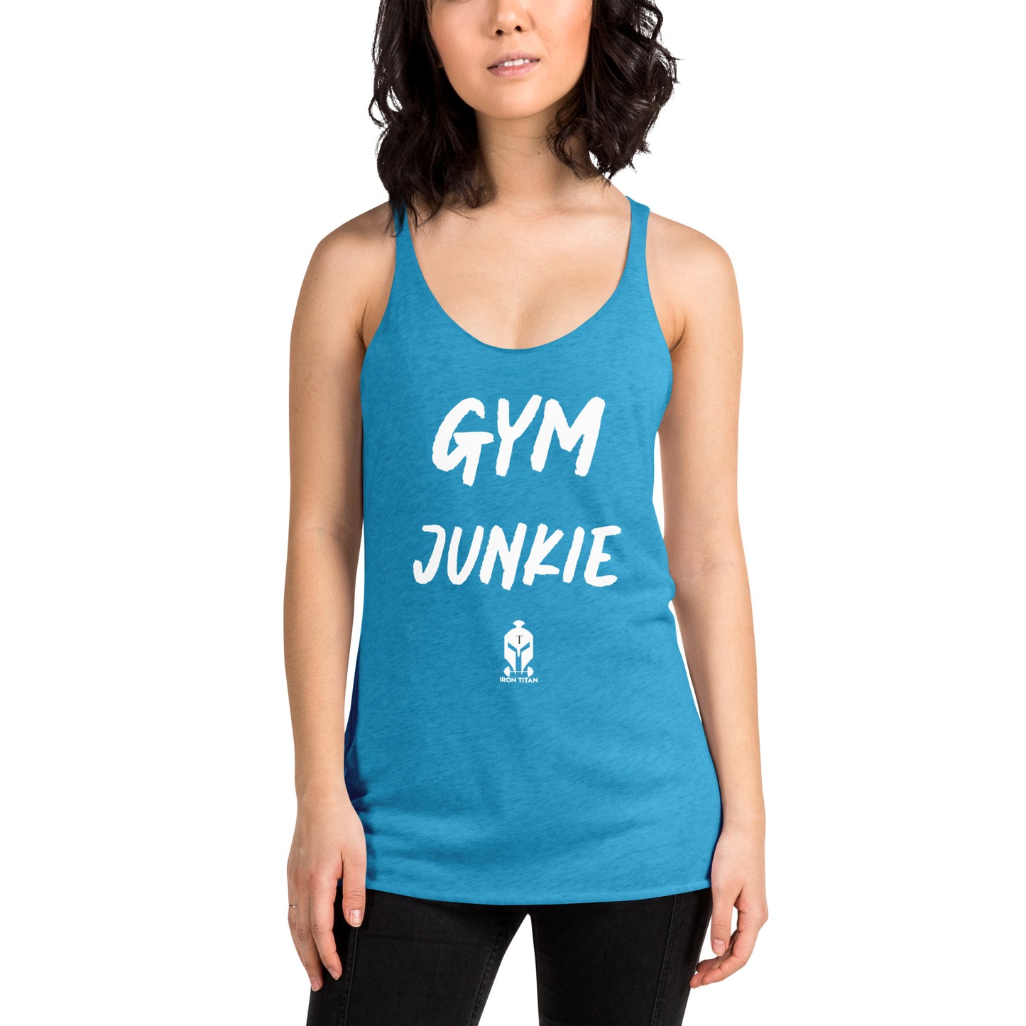 Women's GYM JUNKIE Racerback Tank